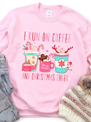 Christmas Coffee Lover Unisex Sweatshirt